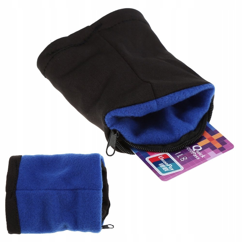 ETUI OPASKA NA RĘKĘ NADGARSTEK FROTKA PORTFEL NIEBIESKI