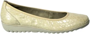 Baleriny Caprice 9-22161-20 219 Stone Reptile Skóra - CAPRICE - Baleriny - miniaturka - grafika 1