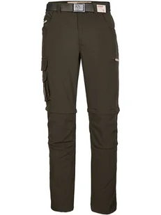 Killtec Spodnie funkcyjne Zipp-Off w kolorze khaki - Spodnie sportowe damskie - miniaturka - grafika 1