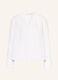 Tommy Hilfiger Bluzka Z Lnu weiss - Bluzki damskie - miniaturka - grafika 1