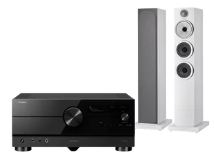 Yamaha RX-A4A (czarny) + 704 S3 (biały) - Zestawy stereo - miniaturka - grafika 1