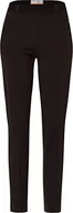 Spodnie damskie - Raphaela by Brax Damskie spodnie Lillyth okrągłe ze szlufkami na pasek, ciemny brąz, 42 - miniaturka - grafika 1