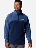 Bluzy męskie - Bluza męska nierozpinana streetwear Columbia Steens Mountain Half Snap II 2097721465 XL Granatowa (195981427394) - miniaturka - grafika 1