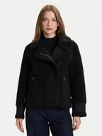 Płaszcze damskie - Rinascimento Płaszcz przejściowy CFC0122207003 Czarny Regular Fit - miniaturka - grafika 1