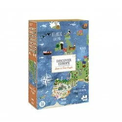 Londji Puzzle Odkryj Europę PZ394 - Puzzle - miniaturka - grafika 1