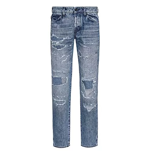 BOSS Męskie spodnie jeansowe Re.Maine BC-BF, Turquoise/Aqua447, 40W / 34L -  Ceny i opinie na Skapiec.pl