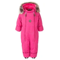 Kombinezony dla dzieci - Dziewczęcy kombinezon zimowy odblaskowy różowy Lenne r.80 - miniaturka - grafika 1