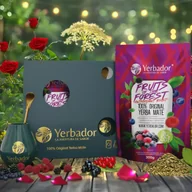 Yerba Mate - ZESTAW PREZENTOWY YERBA MATE - OWOCE LASU - miniaturka - grafika 1