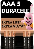 Baterie i akcesoria - BATTERIES DURACELL AAA 5 PCE - miniaturka - grafika 1