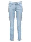 Spodenki damskie - Pepe Jeans Dżinsy - Slim fit - w kolorze błękitnym - miniaturka - grafika 1