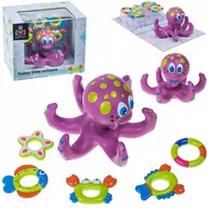 Zabawki sensoryczne - ZABAWKA DO WANNY KĄPIELI OŚMIORNICA BASEN RINGO - miniaturka - grafika 1