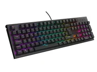 Klawiatury - GENESIS Thor 303 Gaming USB QWERTZ Niemiecki Czarny - miniaturka - grafika 1