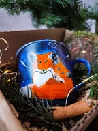 Kubki - Zestaw prezentowy lis i podkładka - miniaturka - grafika 1