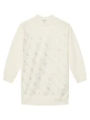 Sukienki i spódniczki dla dziewczynek - Guess Sukienka codzienna J5YK02 KA6V4 Écru Regular Fit - miniaturka - grafika 1