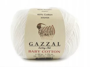 Import Włóczka Gazzal Baby Cotton E1DB-74394_20201101155235 - Pasmanteria - miniaturka - grafika 1