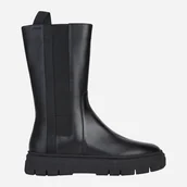 Kozaki damskie - Kozaki damskie skórzane Geox D26TZF00085-C6738 40 Beżowe (8050036840783). Kozaki damskie - miniaturka - grafika 1