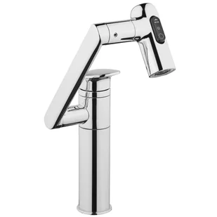 Bateria umywalkowa wysoka obrotowa chrom LBL-28S - Baterie umywalkowe - miniaturka - grafika 1