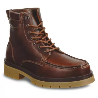 Botki męskie - Trzewiki Gant Zeamee Mid Boot 27641435 Cognac - grafika 1