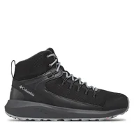 Buty trekkingowe męskie - Trekkingi Columbia Trailstorm™ Mid Waterproof Omni Heat™ 2005441 Czarny - miniaturka - grafika 1