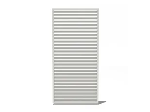 Pergoline Aluminiowy panel ścienny do zadaszenia Trumpf i Superior (Poziomy, Biały) - Pawilony ogrodowe - miniaturka - grafika 1