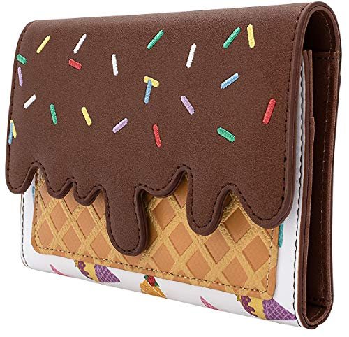 Walt Disney Princesses - Lody - Loungefly Damski portfel wielokolorowy, imitacja skóry, wielokolorowy, Standard
