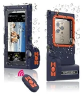 Etui i futerały do telefonów - Etui wodoszczelne na telefon do iPhone, do nurkowania, uniwersalne do 15M - miniaturka - grafika 1