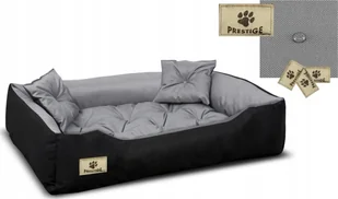 AIO Europe Legowisko Prestige dla psa, kota 80x60 / 100x75 szaro-czarne - Legowiska dla psów - miniaturka - grafika 1