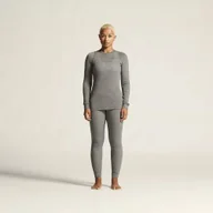 Bluzy sportowe damskie - Craft Damska bielizna termoaktywna zestaw góra dół bluza koszulka legginsy spodnie WOOL MERINO rozmiar L - miniaturka - grafika 1