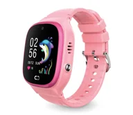 Smartwatch - Aligator AW11PK Watch Junior 2 450 mAh IP67 Wi-Fi Różowy - miniaturka - grafika 1