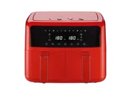 Frytkownice - SILVERCREST Frytkownica beztłuszczowa dwukomorowa Air Fryer Retro 1973 2600 W - miniaturka - grafika 1