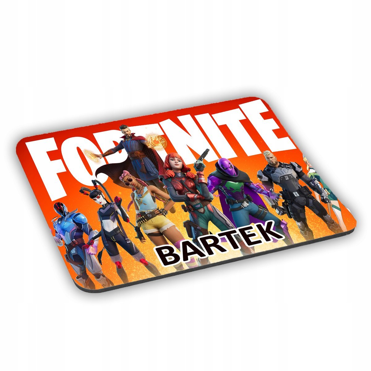 Podkładka pod mysz Gra Fortnite + IMIĘ Dziecka