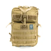 Plecaki - Plecak taktyczny 50L Solier SV23 Grimnar dla mężczyzn Plecak wojskowy, Khaki, idealny do outdooru, turystyki pieszej, kempingu, trekkingu i na motocykl - miniaturka - grafika 1