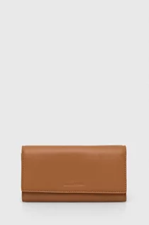Portfele - Marc O'Polo portfel skórzany damski kolor brązowy 40319905801114 - grafika 1