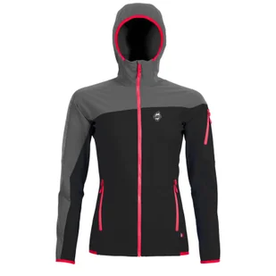 Kurtka damska High Point Versa Lady Hoody Jacket Rozmiar: S / Kolor: czarny/czerwony - Kurtki i kamizelki sportowe damskie - miniaturka - grafika 1