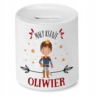 Skarbonka 330 ml Dla Oliwiera Syna Dziecka Prezent z Nadrukiem ze Zdjęciem - Skarbonki Skarbonka 330 ml Dla Oliwiera Syna Dziecka Prezent z Nadrukiem ze Zdjęciem - Skarbonki - miniaturka - grafika 1