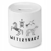 Skarbonki - SKARBONKA DLA WETERYNARZA WETERYNARZ PREZENT z Nadrukiem ze Zdjęciem - miniaturka - grafika 1