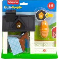 Zabawki interaktywne dla dzieci - Fisher Price Zabawka Little People Stajnia HCC64 HCC64 - miniaturka - grafika 1