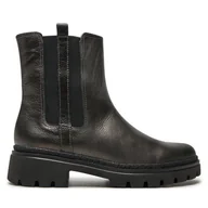 Botki damskie - Botki Gabor Chelsea Boot 52.741.63 Szary - miniaturka - grafika 1