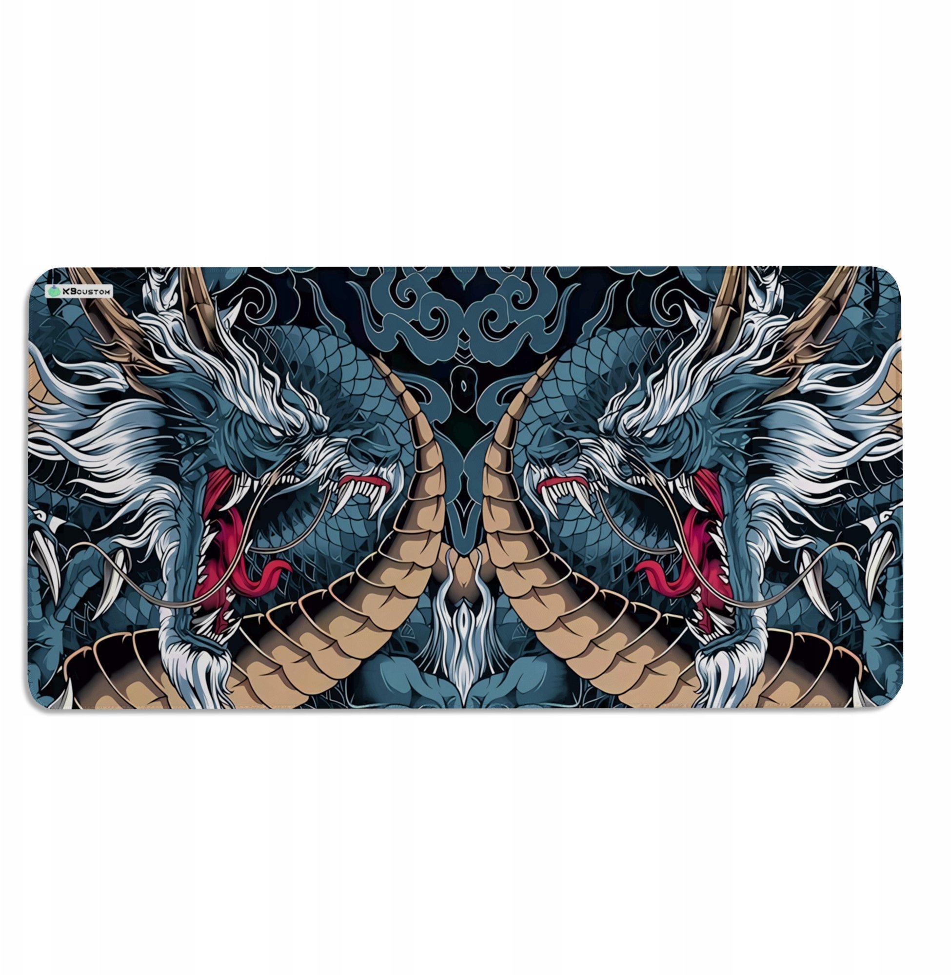 Podkładka KBcustom DUŻA PODKŁADKA MATA POD MYSZKĘ MYSZ 100x50 XXXL KBcustom Biurko Dragon 60