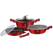 Zestawy garnków i patelni - Berlinger Haus ZESTAW GARNKÓW I PATELNI BERLINGERHAUS BH-7050 BH-7050 - miniaturka - grafika 1