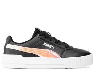 Buty dziecięce Puma 38374102 CARINA HOLO JR Czarne - Buty dla dziewczynek - miniaturka - grafika 1