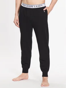Polo Ralph Lauren Spodnie piżamowe 714899621003 Czarny Regular Fit - Piżamy męskie - miniaturka - grafika 1