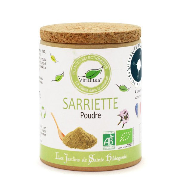 Przyprawy i zioła - Cząber liść w proszku 40g Bio* / Les Jardins de Sainte-Hildegarde