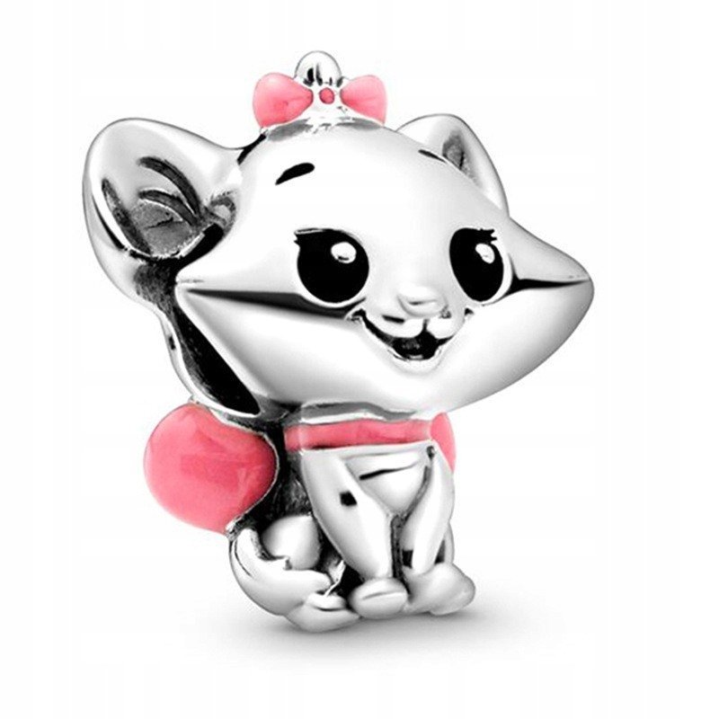 CHARMS ZAWIESZKA SREBRNA KOT KOTEK CHARMSY BEADS ORYGINALNY