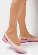 Baleriny - Beżowe Balerinki Telephialla - miniaturka - grafika 1