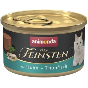 Animonda vom Feinsten Cat Adult Mus Kurczak + Tuńczyk puszka 85g - Mokra karma dla kotów - miniaturka - grafika 1