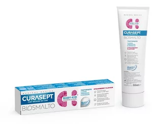 CURASEPT CURASEPT BIOSMALTO BABY-KID 1000PPM - Pasta Do Zębów Dla Dzieci (Truskawkowa) - 50ml 9093335 - Pasty do zębów - miniaturka - grafika 1