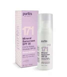 Purles, 171 Mineral Sunscreen Spf 30, Mineralny Filtr Przeciwsłoneczny, 30 Ml - Kremy do twarzy - miniaturka - grafika 1