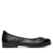 Baleriny - Baleriny Caprice 9-22150-45 Czarny - miniaturka - grafika 1
