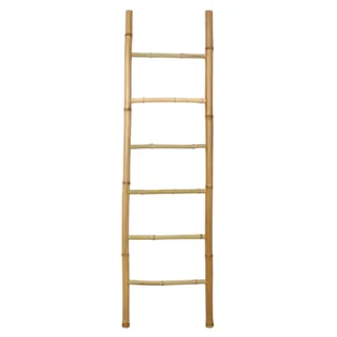 Wieszak na ręczniki LHAN 42 x 3,5 x 150 cm bambusowa - Wieszaki łazienkowe - miniaturka - grafika 1